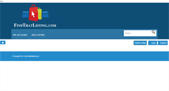 Desktop Screenshot of findthatlisting.com